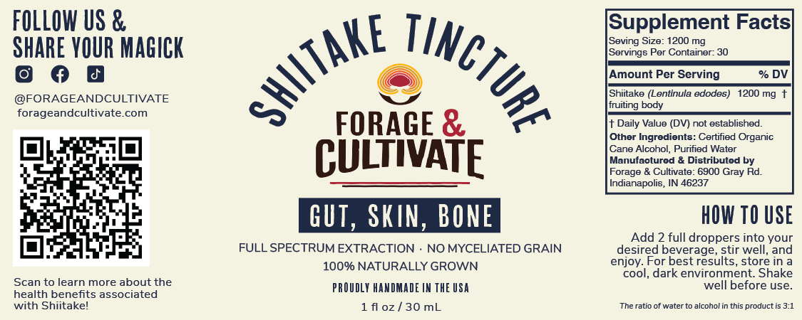 Shiitake Tincture